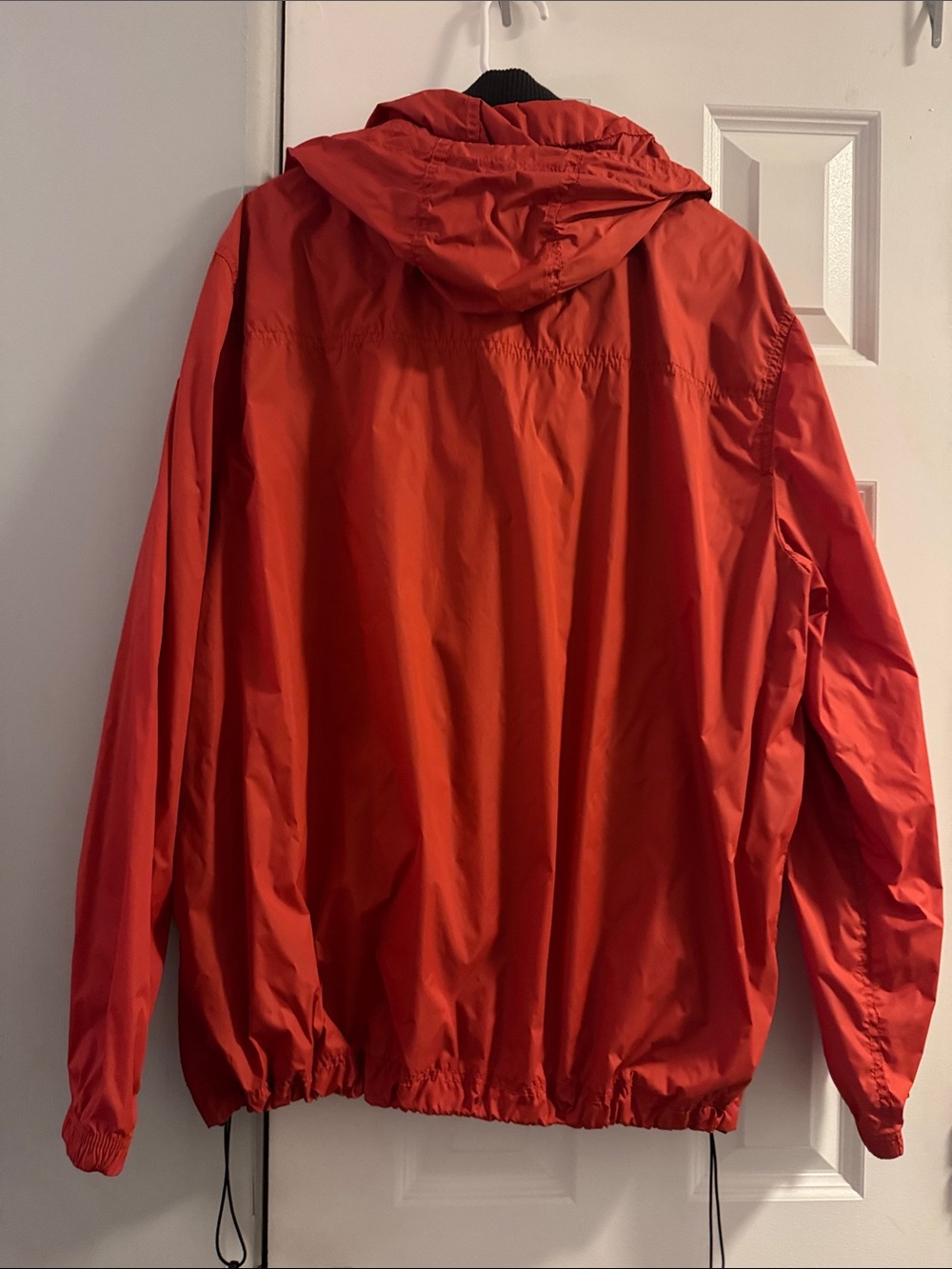 American Eagle Outfitters Bright Red Hooded Jacket - Picture 5 of 8